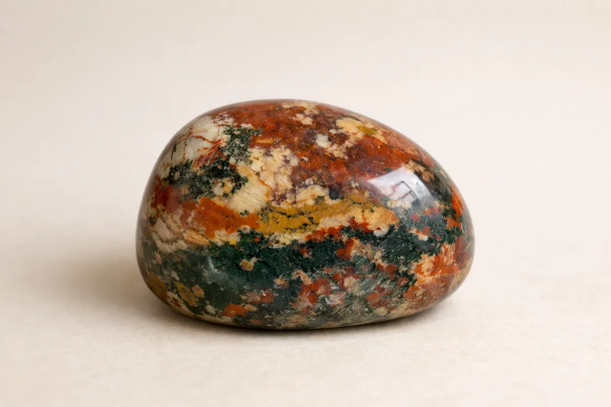 Encyclopedia-style reference visual for Jasper with labeled recognition details and lookalike cues.
